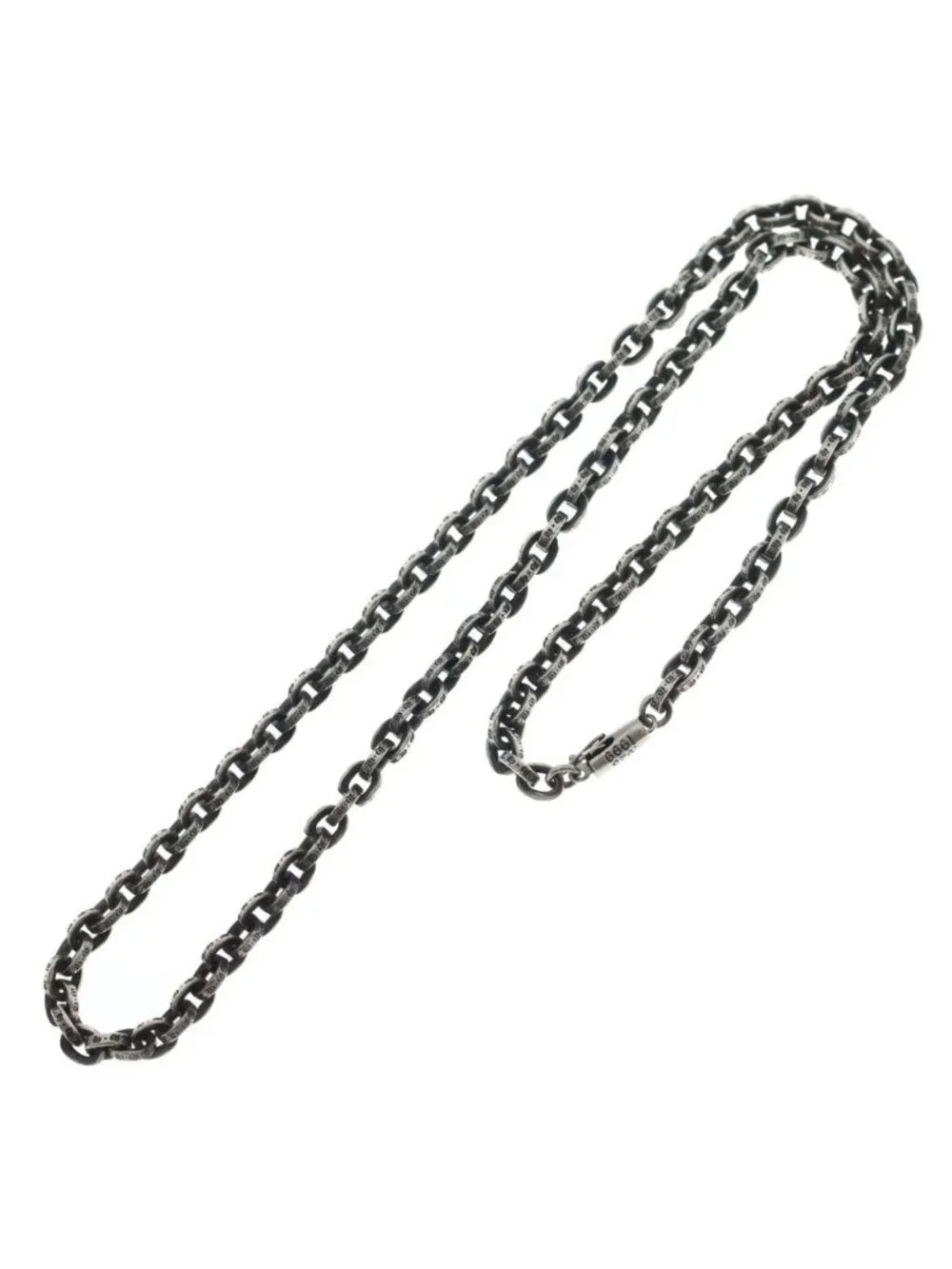 Chrome Hearts Paper Chain 20 Necklace Silver